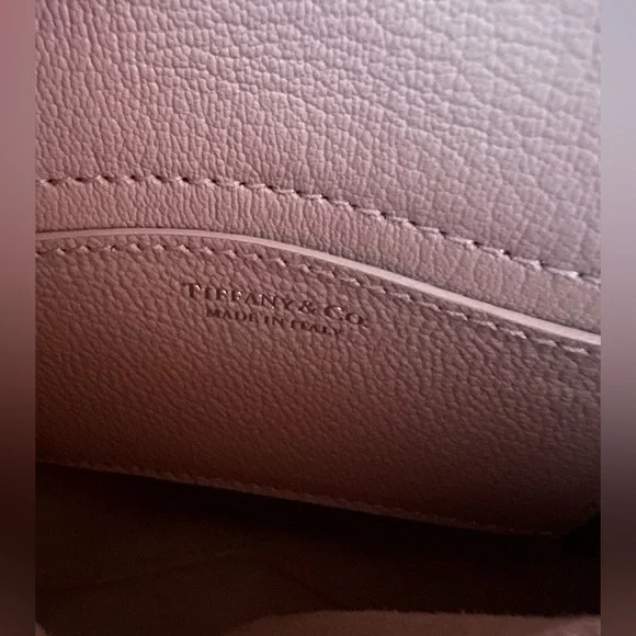 NWOT Tiffany & Co. Return to Tiffany Mini Tote Bag in Dusty Pink - Picture 11 of 17